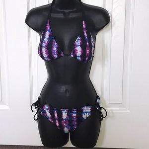 Tie-Dye Bikini Set
